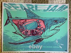 Pearl Jam Los Angeles 2009 poster Munk One