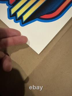 Pearl Jam MSG Donkey Kong Poster Ames Bros- S/N XX/200 MINT