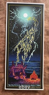 Pearl Jam Madrid Spain 2018 Mad Cool Fest Poster AP Brad Klausen Signed #/208