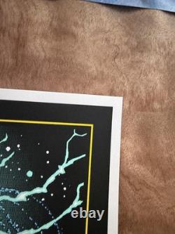 Pearl Jam Madrid Spain 2018 Mad Cool Fest Poster AP Brad Klausen Signed #/208
