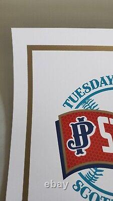 Pearl Jam Mark 5 St Louis Cardinals 2010 Official Concert Poster Screen Print