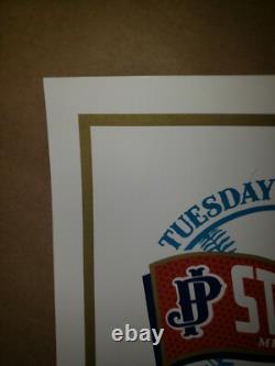 Pearl Jam Mark 5 St Louis Cardinals 2010 Official Concert Poster Screen Print