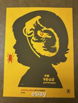 Pearl Jam Milwaukee Concert Poster 6/30/06 Summerfest Ames Bros