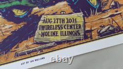 Pearl Jam Moline Poster 2021 Live Stream