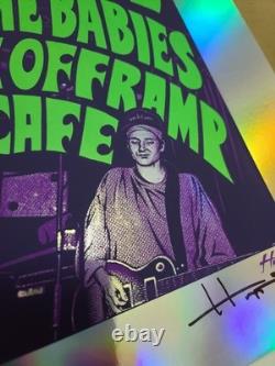 Pearl Jam Mookie Blaylock Concert Poster Holographic Foil Ed Justin Hampton 2024