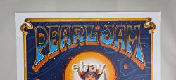 Pearl Jam NASHVILLE Poster OFFICIAL Screen Print 2025 Bridgestone Zazz NM/M COND