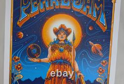 Pearl Jam NASHVILLE Poster OFFICIAL Screen Print 2025 Bridgestone Zazz NM/M COND