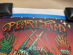 Pearl Jam NYC N2 2016 Poster Madison Square Garden SE David Welker MINT