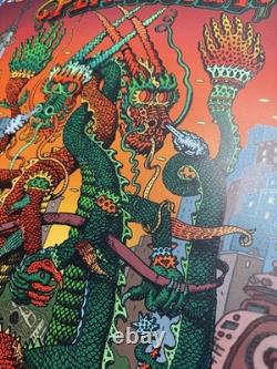 Pearl Jam NYC N2 2016 Poster Madison Square Garden SE David Welker MINT