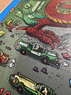 Pearl Jam NYC N2 2016 Poster Madison Square Garden SE David Welker MINT