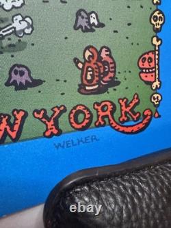Pearl Jam NYC N2 2016 Poster Madison Square Garden SE David Welker MINT