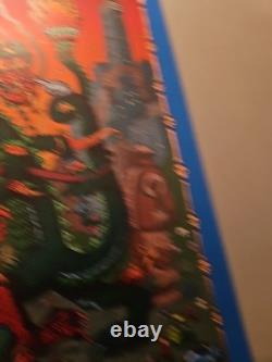 Pearl Jam NYC N2 2016 Poster SE Madison Square Garden David Welker Artist MSG