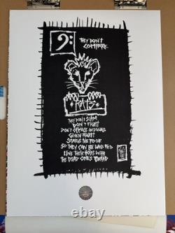 Pearl Jam Nashville 2022 Show Poster by Brad Klausen Sept 16 Show Edition
