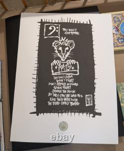 Pearl Jam Nashville 2023 Artist Proof SN Poster Brad Klausen Print NM AP