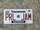 Pearl Jam Nashville Tn 5/06/2025 And 5/08/2025 Concert Event License Plate