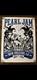 Pearl Jam New Orleans Jazz Festival 2016 Poster Don Pendleton S/n Mint 32/100