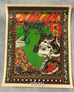 Pearl Jam New York Central Park Screen Print Poster 2015 Brokenfingaz 18x24 NYC