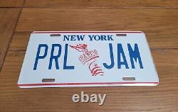 Pearl Jam New York NY Madison Square Garden MSG September 11 2022 License Plate