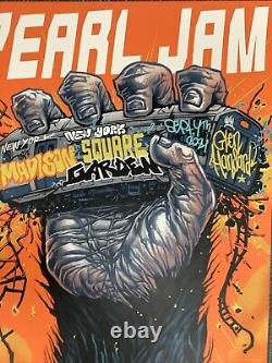 Pearl Jam New York Poster 9/4/2024 N2 Eddie Vedder MSG Show Edition NY King Kong