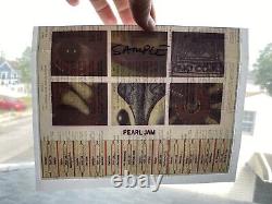 Pearl Jam No Code Unused Iron On! Supremely Rare! Promo Ten Club Shirt Tour