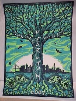 Pearl Jam Oakland CA May 13th 2022 Poster Print Evangeline Gallagher NM