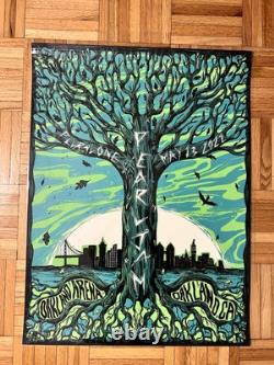 Pearl Jam Oakland Night 2 May 13, 2022 Concert Poster Evangeline Gallagher