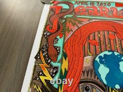 Pearl Jam Oakland Poster 2020 Tour Poster SOLD OUT Official RARE OFFICIAL LIMITE