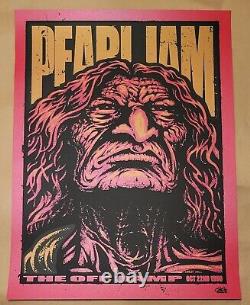Pearl Jam Off Ramp 2020 Signed / Numbered Ames Bros Variant