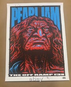 Pearl Jam Off The Ramp 2020 Streaming Reprint Poster Ames