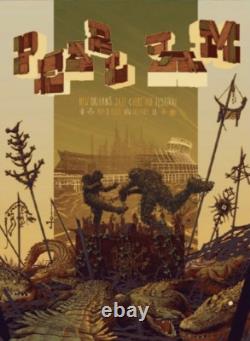 Pearl Jam Official Poster New Orleans Jazz Festival 5/3/2025 Kevin Tong