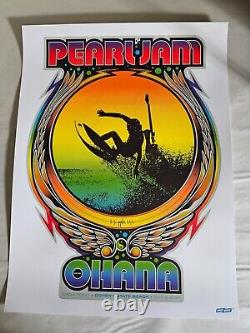 Pearl Jam Ohana 2021 Poster by Ames Bros
