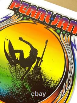 Pearl Jam Ohana Encore Festival Poster Ames Bros Eddie Vedder Surfing