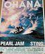 Pearl Jam Ohana Fest 2024 Poster By Domaradzki Beautiful Ohana 24