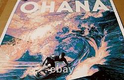 Pearl Jam Ohana Fest 2024 Poster by Domaradzki BEAUTIFUL OHANA 24