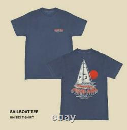 Pearl Jam Ohana Fest Sailboat T-shirt, XL, 9/2026, White, New, Official
