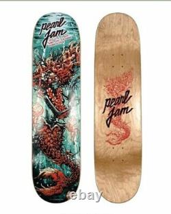 Pearl Jam Ohana Fest Skate Deck, Sept. 27 & 29, 2024, Official, Munk One, New