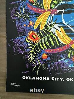 Pearl Jam Oklahoma OK Munk One Signed A/P of 100 Poster April 6, 2020