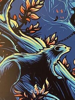 Pearl Jam Orange Sky Variant Poster Fenway Park 2018 Dan Mumford Boston Ap Ae