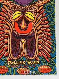 Pearl Jam Original Concert Poster Halloween Run 1993 San Francisco San Jose Oakl
