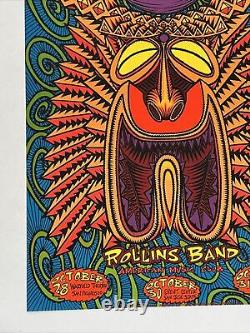 Pearl Jam Original Concert Poster Halloween Run 1993 San Francisco San Jose Oakl