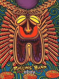Pearl Jam Original Concert Poster Halloween Run 1993 San Francisco San Jose Oakl