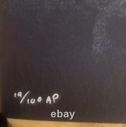 Pearl Jam Ottawa 2022 Bailey Race Ap Signed And Numbered Poster #19/100