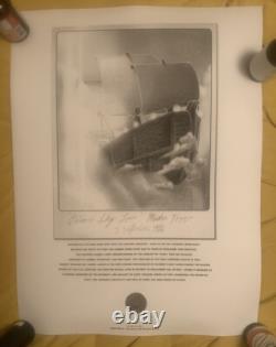 Pearl Jam Ottawa 2022 Bailey Race Ap Signed And Numbered Poster #19/100