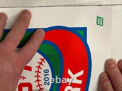 Pearl Jam PJ Boston Fenway Park RARE MINT Bucky 8/7/16 concert poster