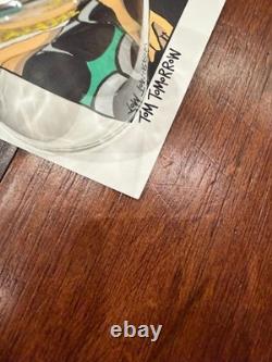 Pearl Jam Philadelphia Spectrum Night #4 10/31/09 Poster Tom Tomorrow MINT