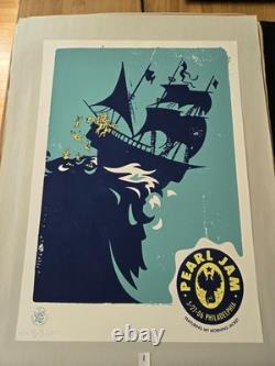 Pearl Jam Philadelphia poster 2006 Ames Artist's edition MINT S/N only 100