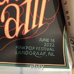 Pearl Jam Pinkpop Festival Landgraaf NL June 18 2022 Concert Poster 18x24