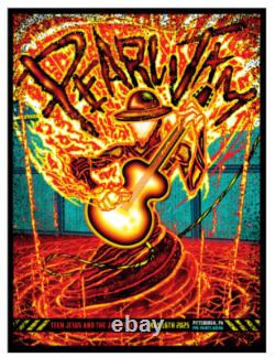 Pearl Jam Pittsburgh 5/16/25 Poster Klausen Metallic Variant AP /200 Read Descrp