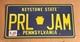 Pearl Jam Pittsburgh Pa License Plate May 25 Dark Matter Tour Not Poster Sealed