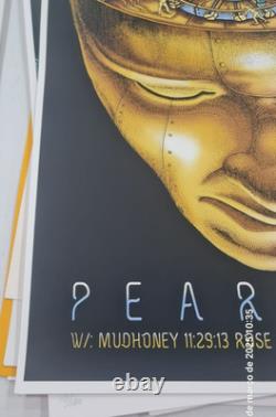 Pearl Jam Portland 2013 Poster Emek Brain Original Show Edition Mint 1st